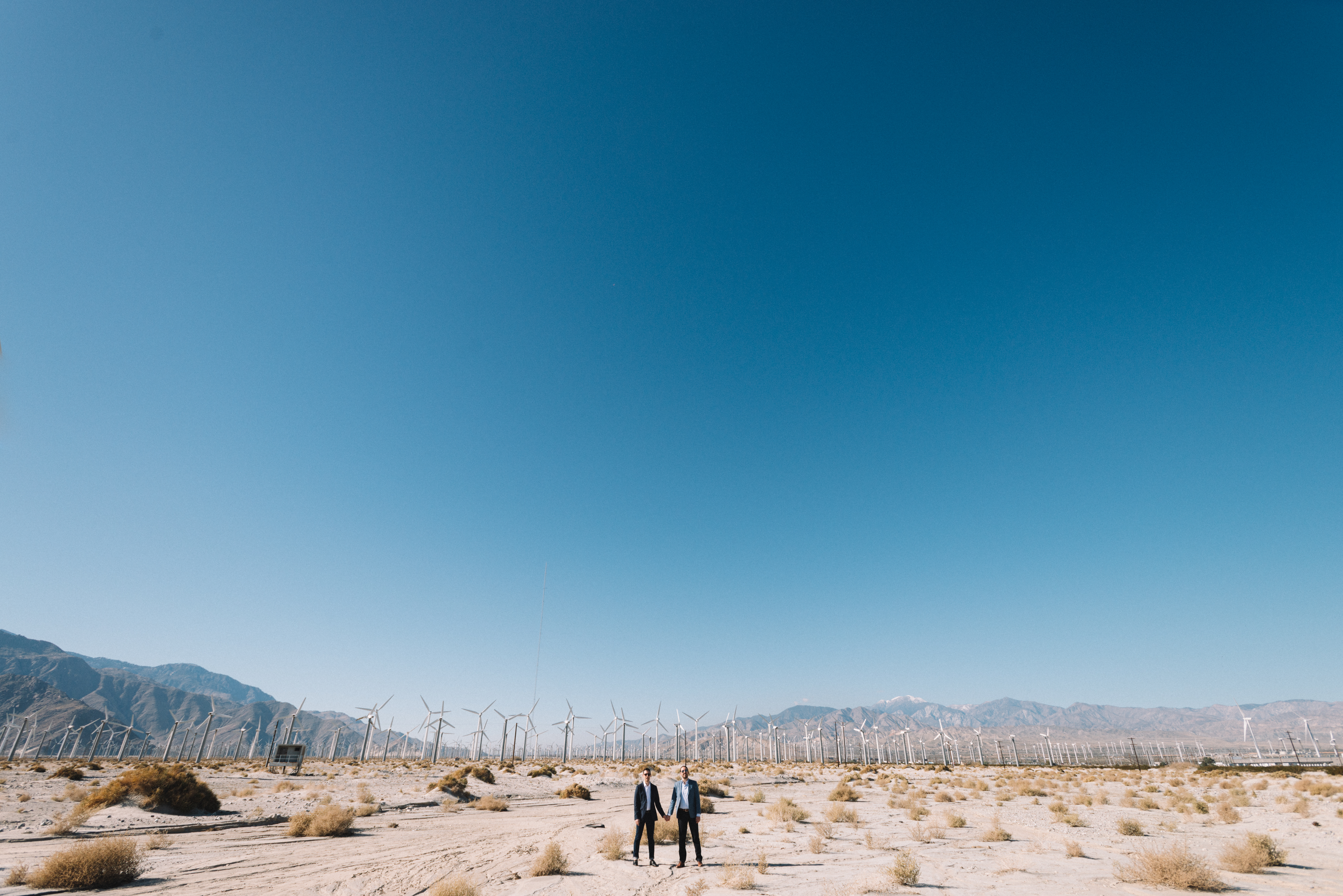 Same Sex Engagement Photography in Palm Springs