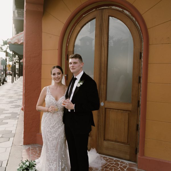 hotel haya ybor city modern wedding